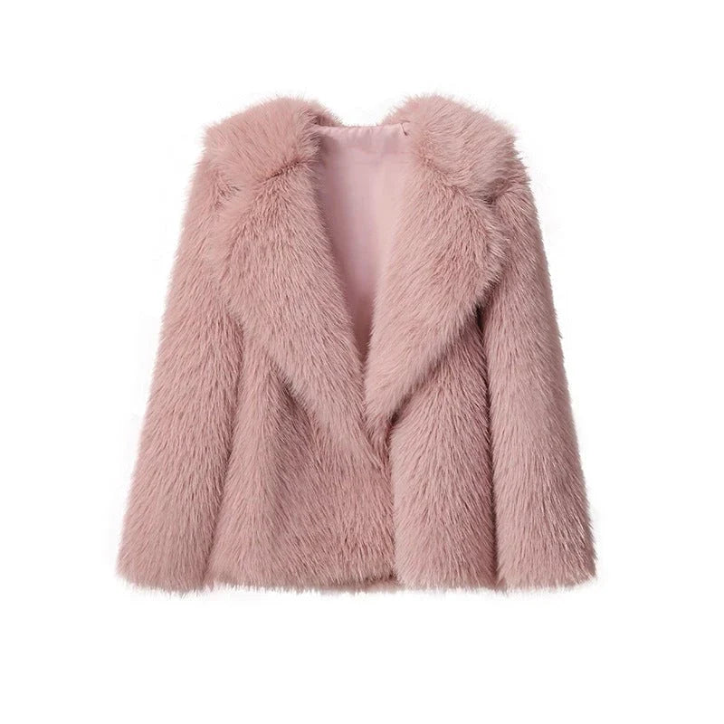 Cozy Plush Women's Coat | Warm Winter Outerwear 5
