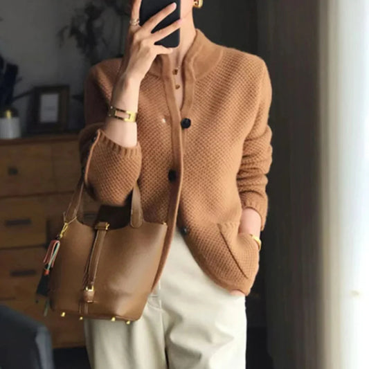 Cozy White Cardigan | Women's Sweater for All Occasions 0