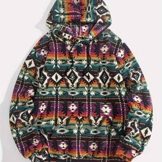 Dawson | Heritage Pattern Hoodie Casual Fit 0