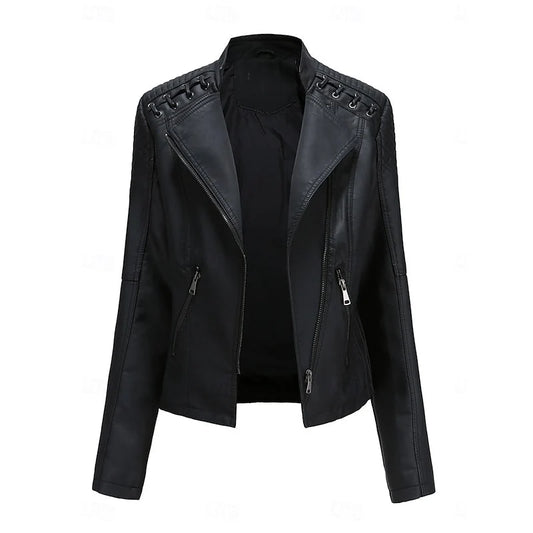Deborah | Women's Sleek Tailored Biker Jacket 0