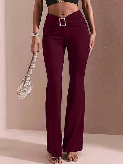 Emmeline | High-Waisted Flared Trousers 0