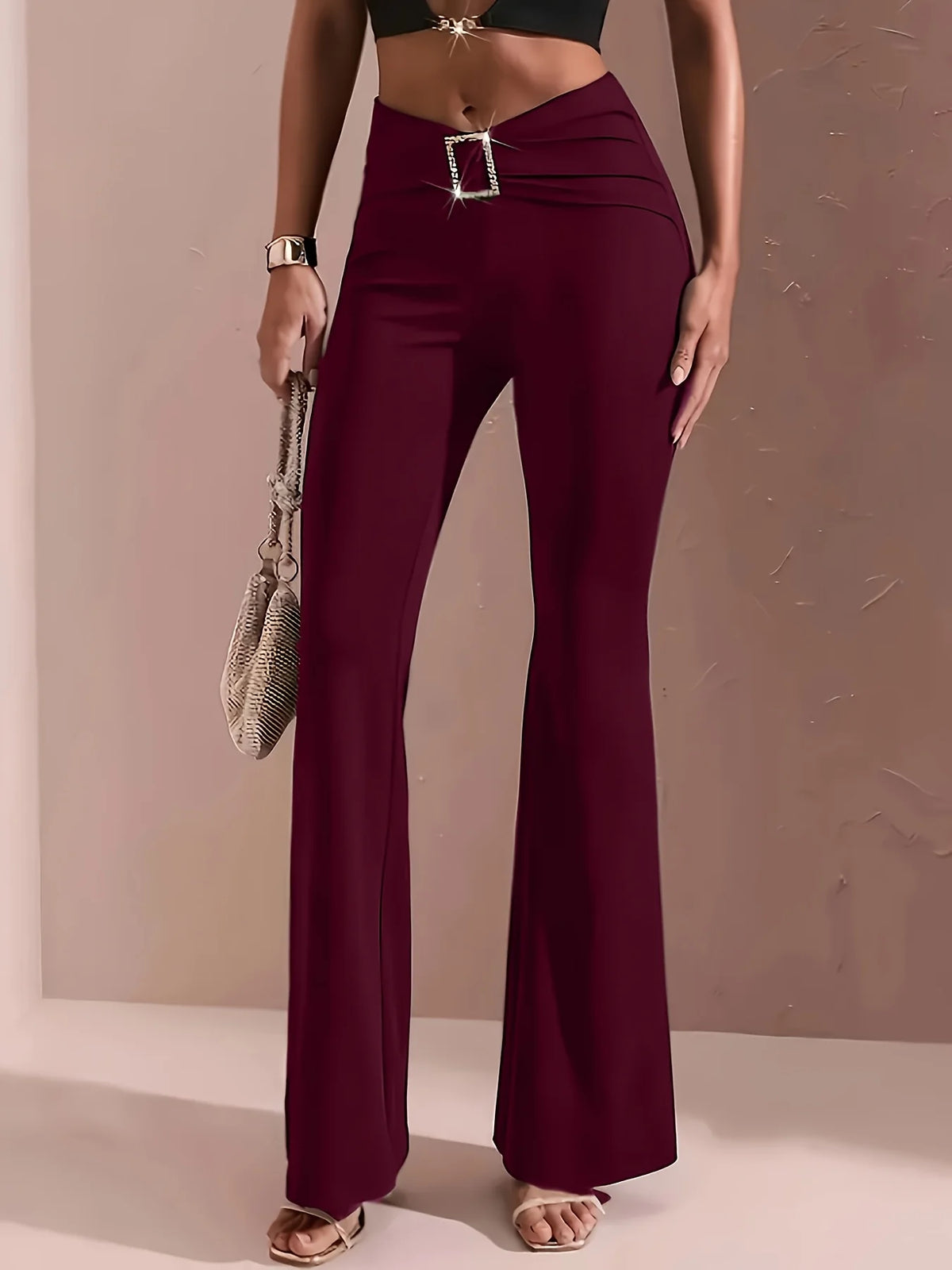 Emmeline | High-Waisted Flared Trousers 2
