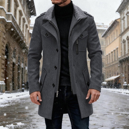 Errol | Men's Longline Winter Coat 0