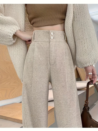 Estella | High-Waisted Wide-Leg Trousers 2