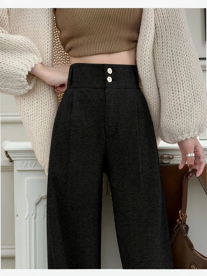 Estella | High-Waisted Wide-Leg Trousers 7