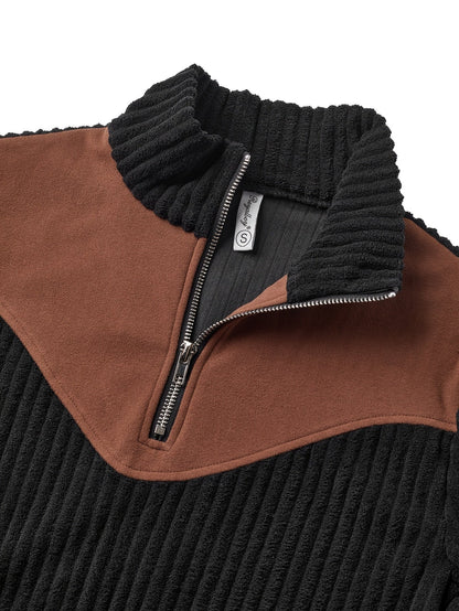 Everly | Half-Zip Ribbed Pullover for Women 5