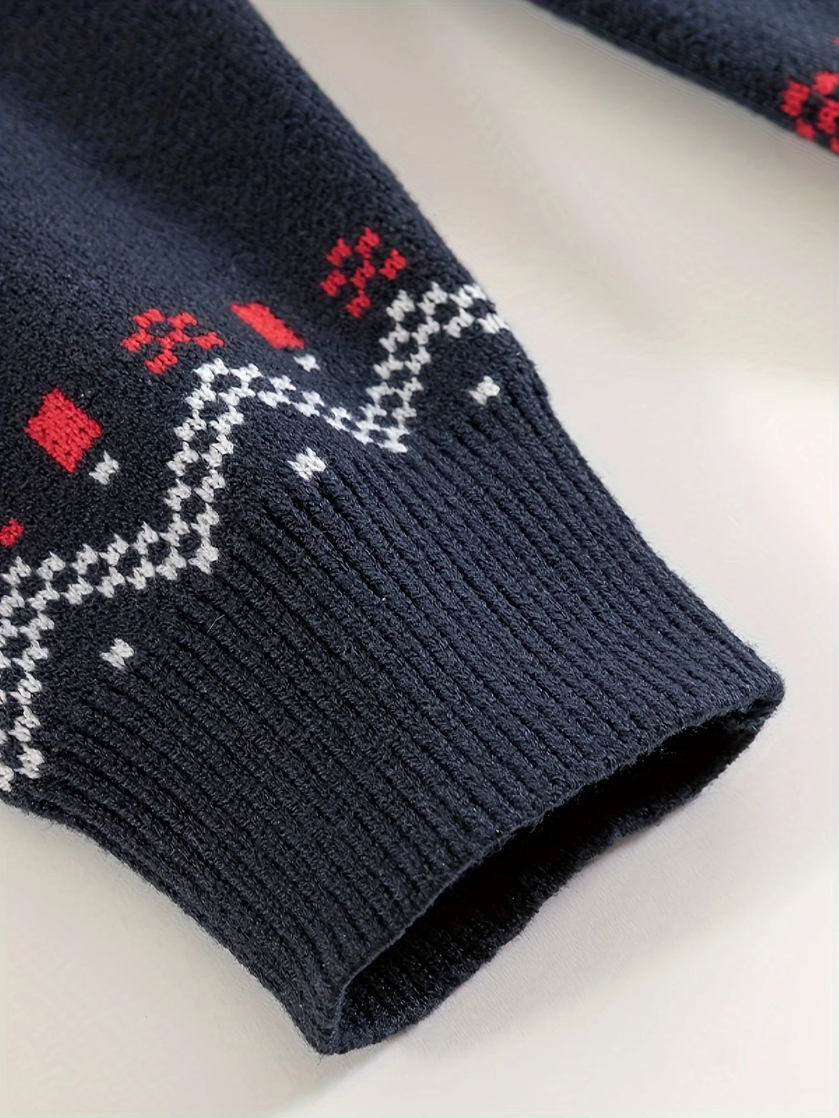 Fabian | Nordic Patterned Crewneck Sweater Wool Blend 2