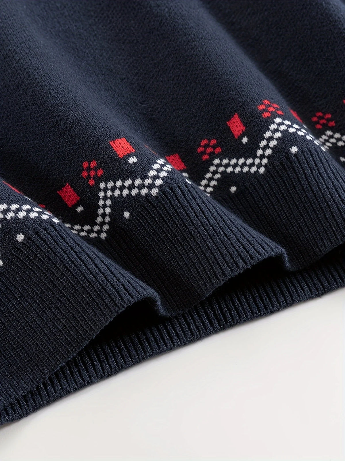 Fabian | Nordic Patterned Crewneck Sweater Wool Blend 5
