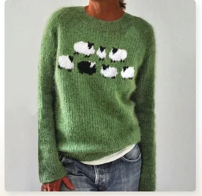 Fair Isle Sweater Cozy Knit Pattern 3
