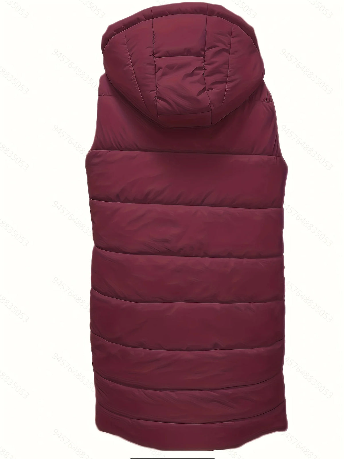 Flora | Longline Hooded Padded Gilet 5