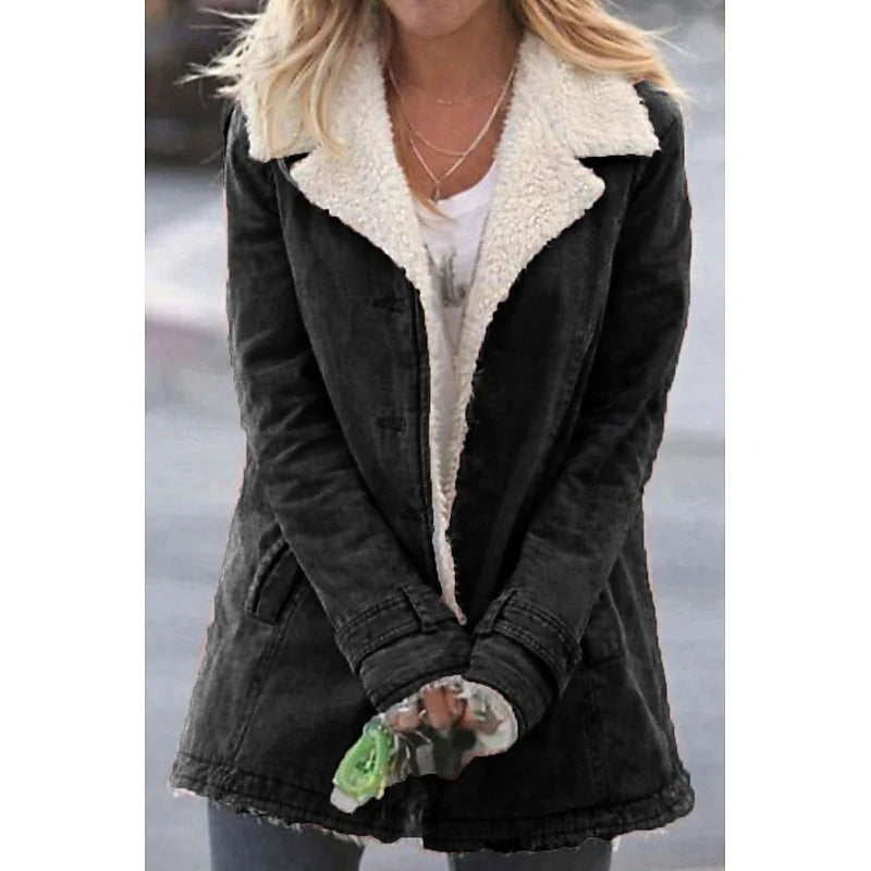 Flora | Women's Cosy Lined Winter Coat 1