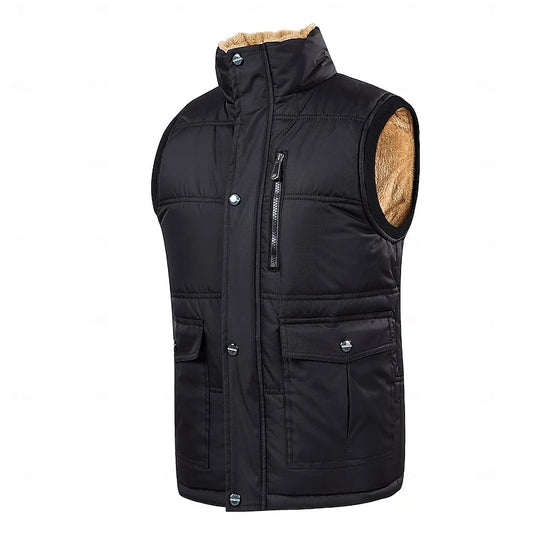 Foster | Fleece-Lined Padded Gilet for Men 0