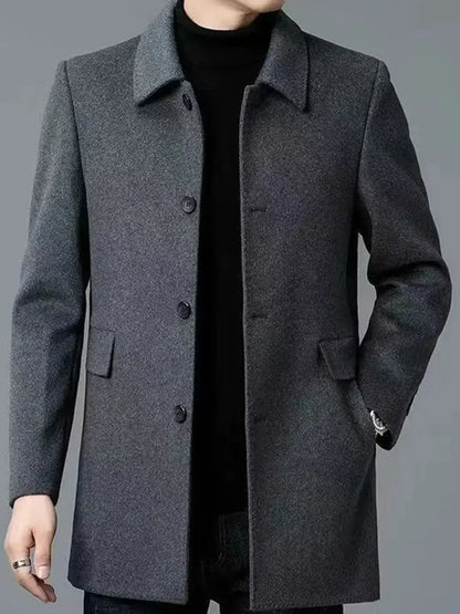 Franklin | Single-Breasted Tailored Coat 0