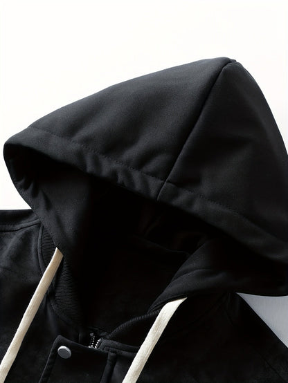 Garrick | Hooded Utility Jacket for Men & Women Casual Outerwear 3