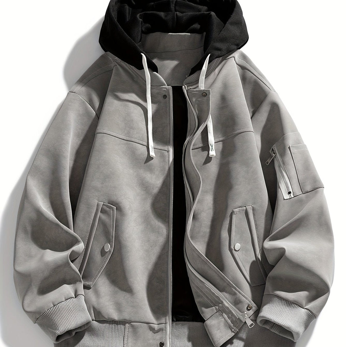 Garrick | Hooded Utility Jacket for Men & Women Casual Outerwear 6