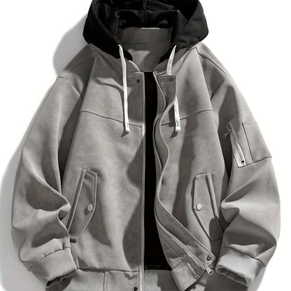Garrick | Hooded Utility Jacket for Men & Women Casual Outerwear 6