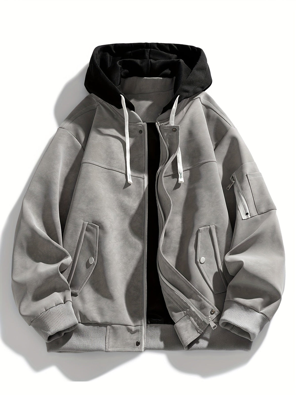 Garrick | Hooded Utility Jacket for Men & Women Casual Outerwear 7