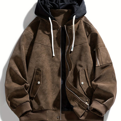 Garrick | Hooded Utility Jacket for Men & Women Casual Outerwear 9