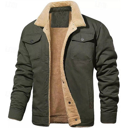 Garrick | Rugged Lined Trucker Jacket 0