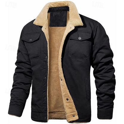 Garrick | Rugged Lined Trucker Jacket 1