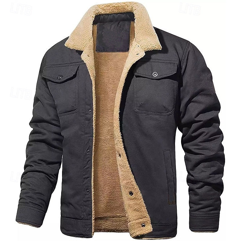 Garrick | Rugged Lined Trucker Jacket 2