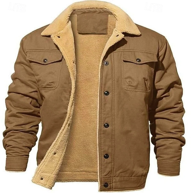 Garrick | Rugged Lined Trucker Jacket 3