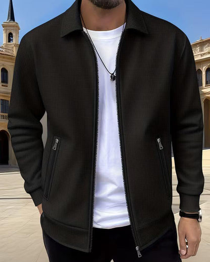 Gideon | Men's Lightweight Textured Athletic Jacket 2