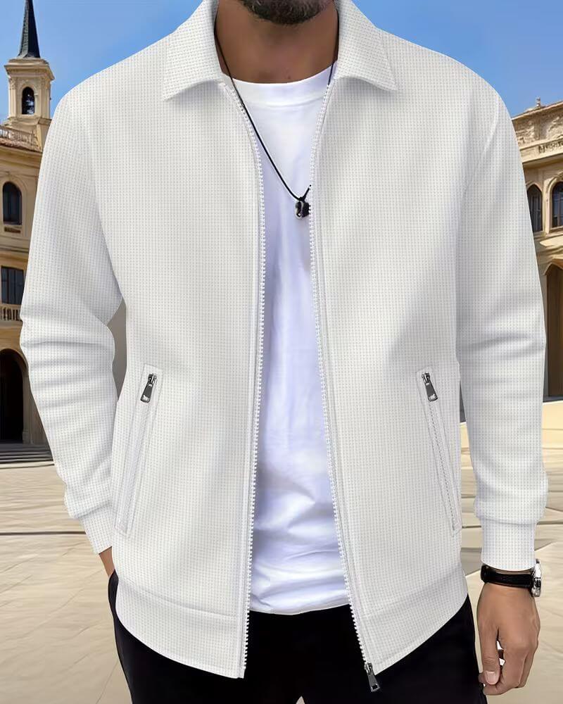 Gideon | Men's Lightweight Textured Athletic Jacket 3