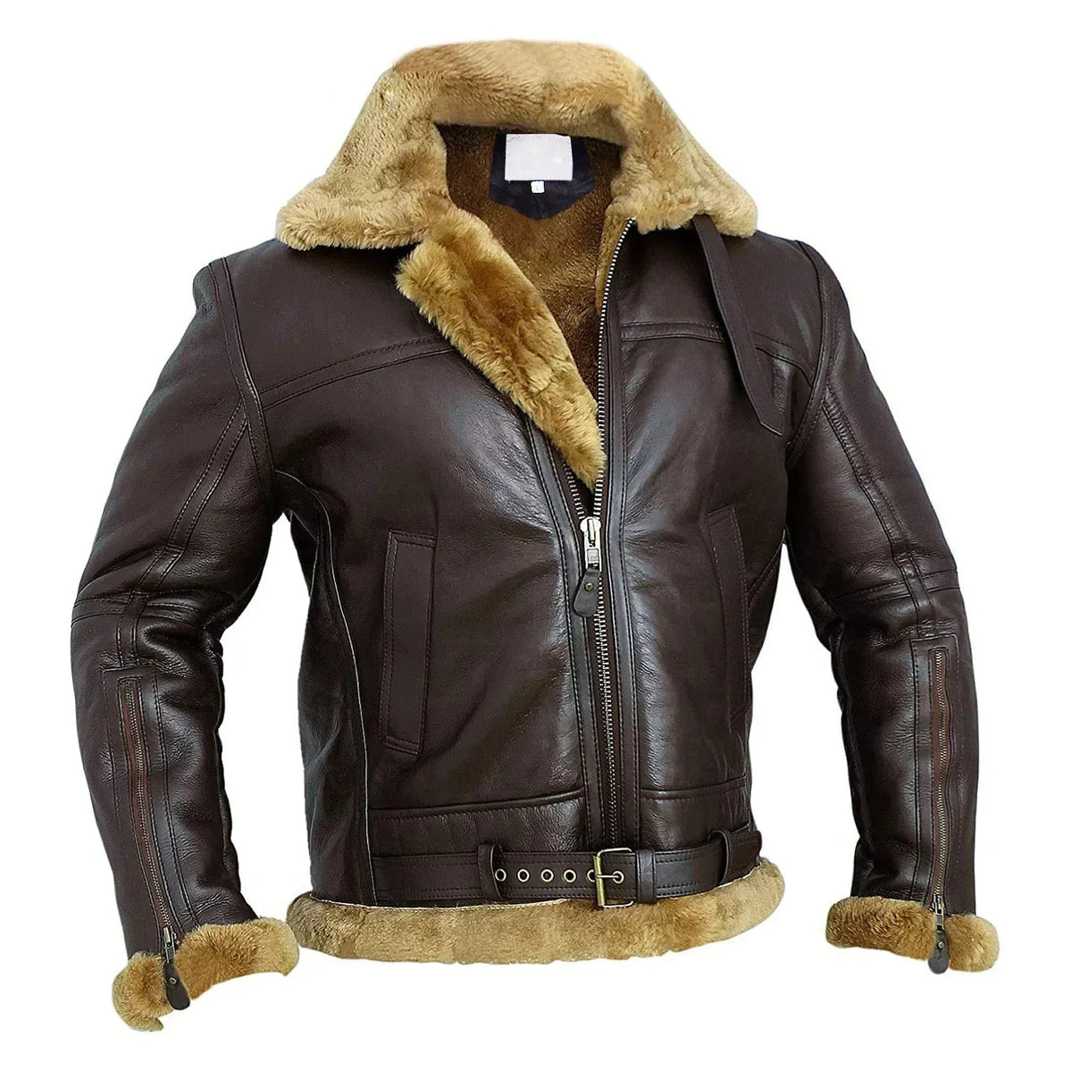 Ginger | Women's Sheepskin-Style Bomber Jacket 0