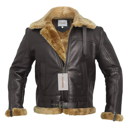 Ginger | Women's Sheepskin-Style Bomber Jacket 1