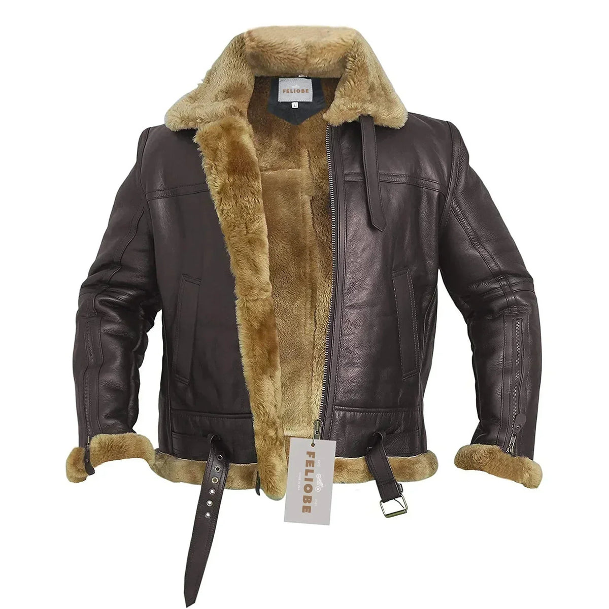 Ginger | Women's Sheepskin-Style Bomber Jacket 2