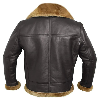 Ginger | Women's Sheepskin-Style Bomber Jacket 3