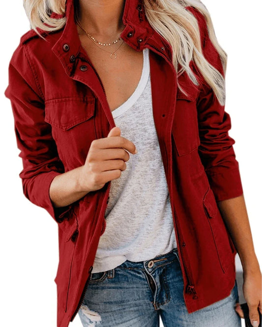 Greta | Women's Transitional Jacket with Pockets 0