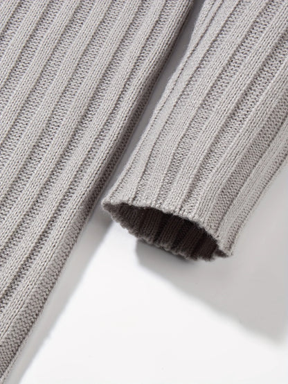 Grover | Textured Ribbed Pullover High Neck 5
