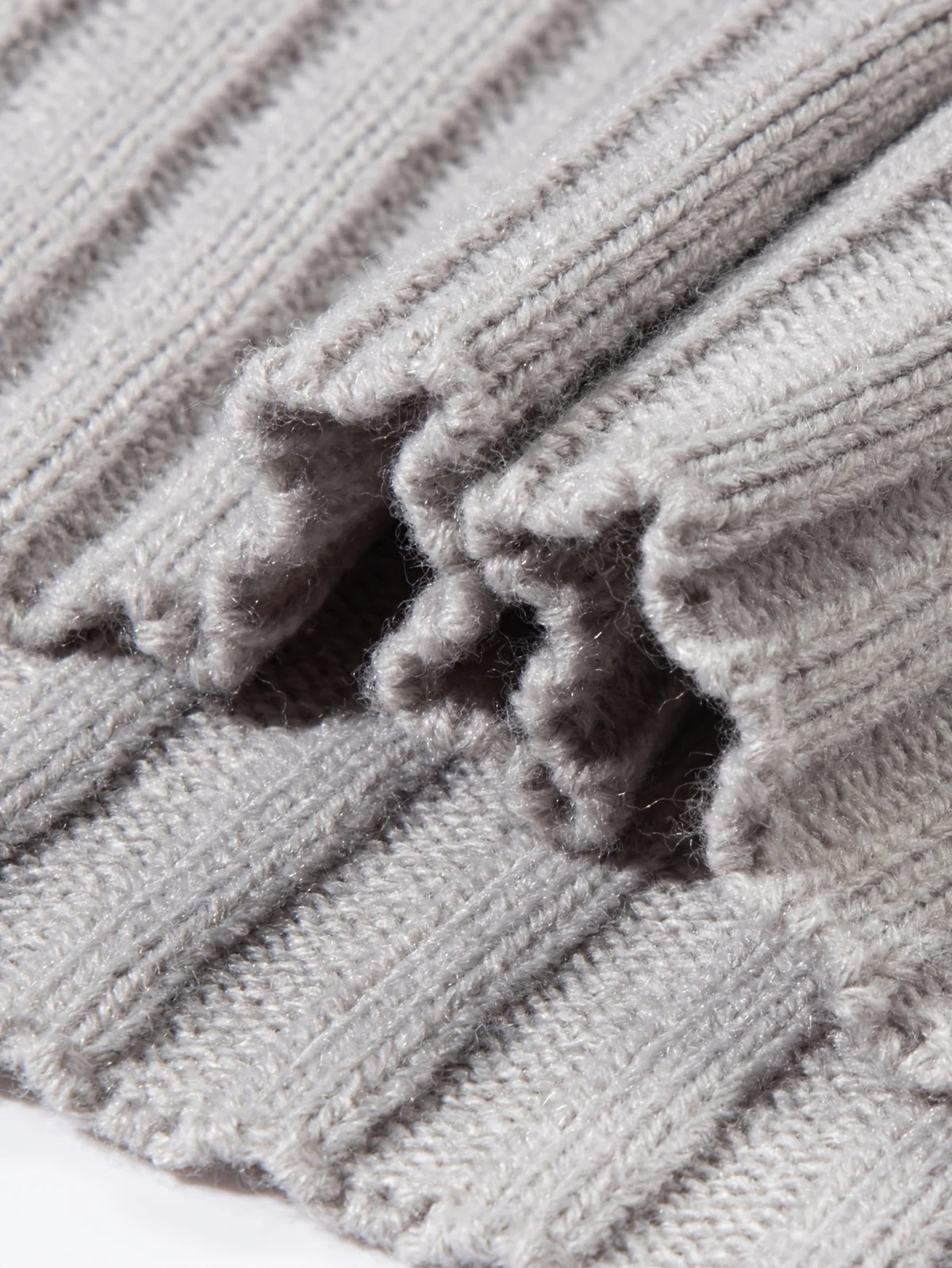Grover | Textured Ribbed Pullover High Neck 7