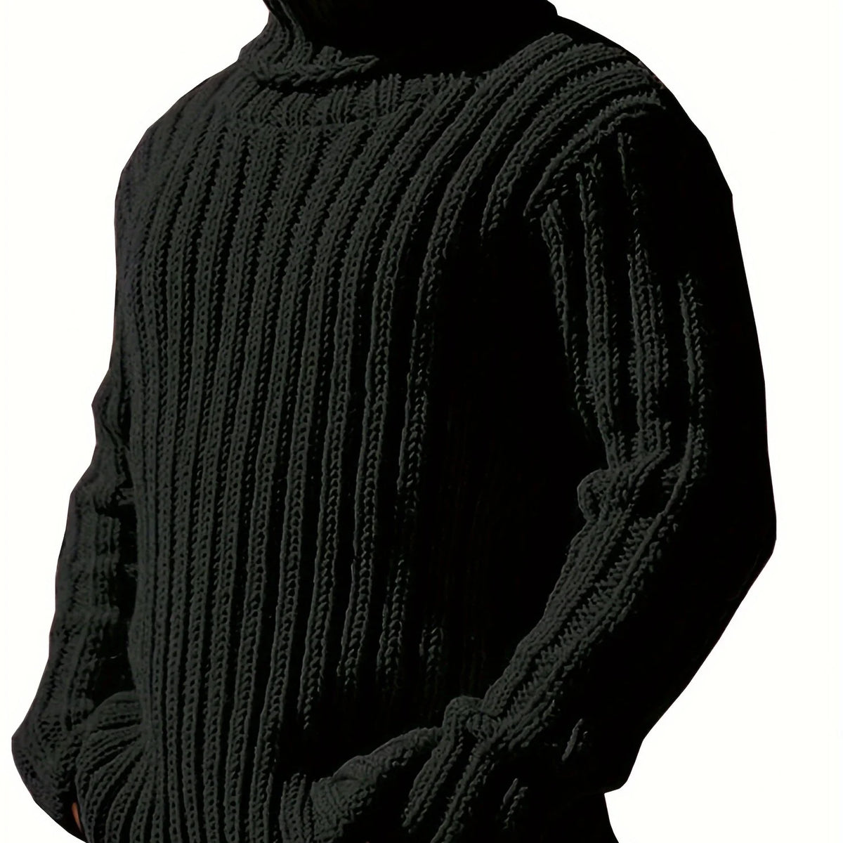 Grover | Textured Ribbed Pullover High Neck 9