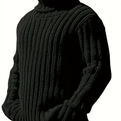 Grover | Textured Ribbed Pullover High Neck 9