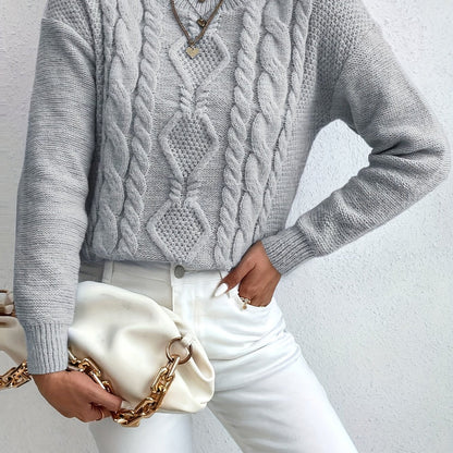 Gwendolyn | Chunky Cable-Knit Jumper for Women 11