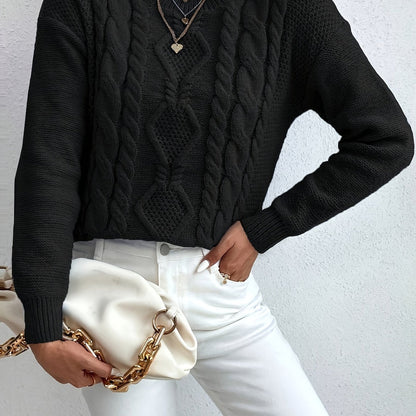 Gwendolyn | Chunky Cable-Knit Jumper for Women 12