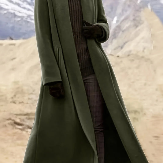 Gwendolyn | Draped Longline Coat Women 0