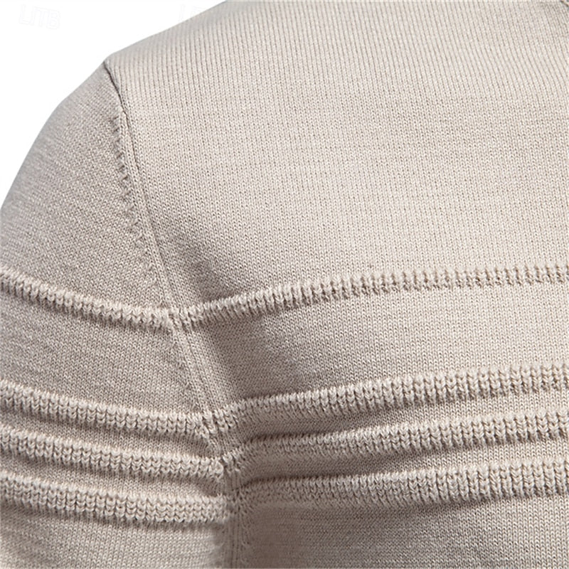 Hamish | Textured Crewneck Jumper for Men 3