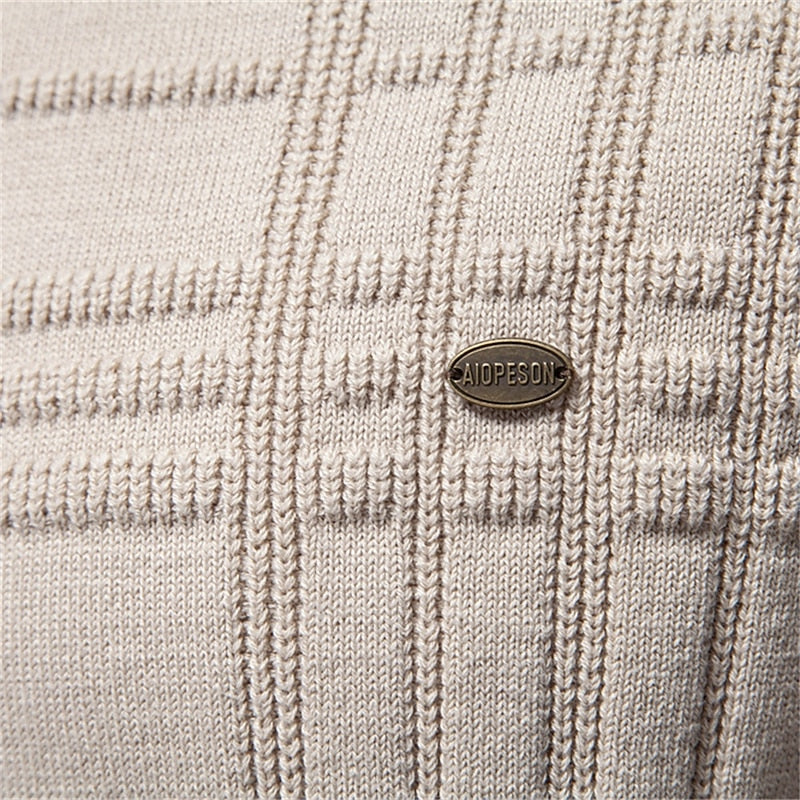 Hamish | Textured Crewneck Jumper for Men 4