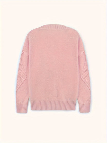 Harlow | Women's Cable-Knit Button Cardigan 2
