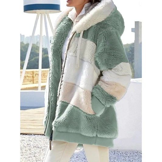 Heather | Women's Hooded Zip Jacket Cozy Layer 0