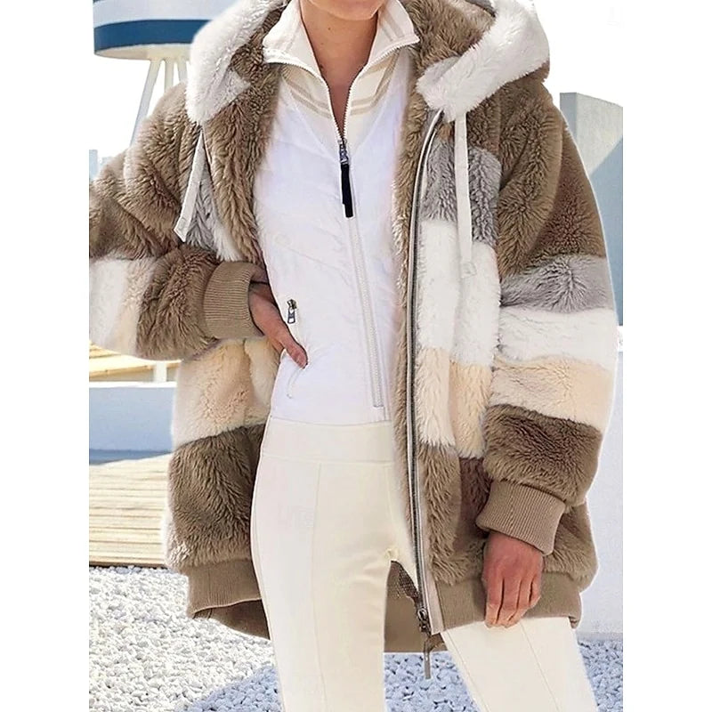 Heather | Women's Hooded Zip Jacket Cozy Layer 2