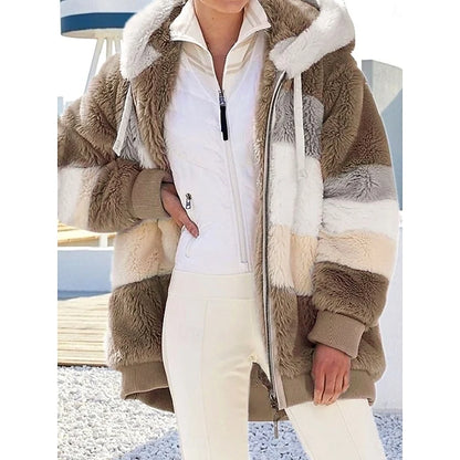 Heather | Women's Hooded Zip Jacket Cozy Layer 2