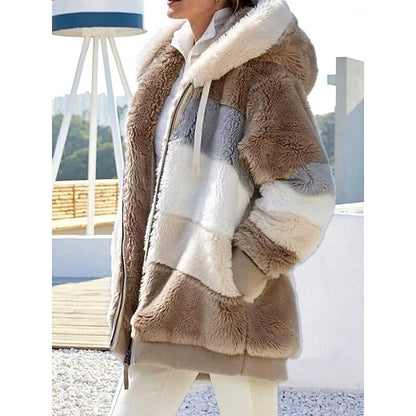 Heather | Women's Hooded Zip Jacket Cozy Layer 3
