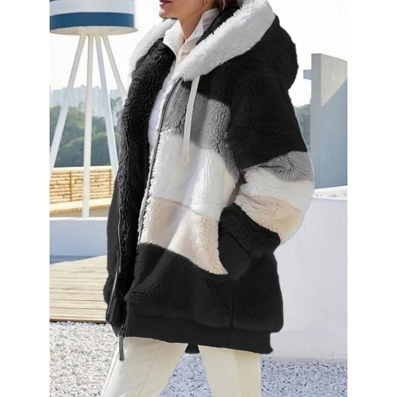 Heather | Women's Hooded Zip Jacket Cozy Layer 5