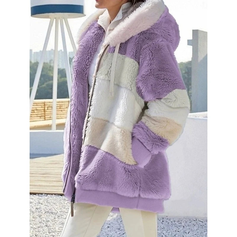 Heather | Women's Hooded Zip Jacket Cozy Layer 6