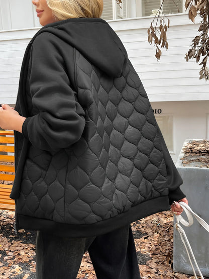 Helene | Quilted Hooded Jacket Warm Casual Outerwear 4
